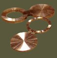 Cupro Nickel 70/30 Spectacle Blind Flanges Cupro Nickel 70/30 Spectacle Blind Flanges